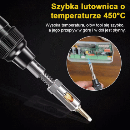 Przenośna lutownica gazowa 【Cztery w jednym, bezprzewodowa swoboda】】