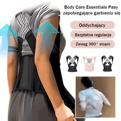 Body Care Essentials Pasy zapobiegające garbieniu się