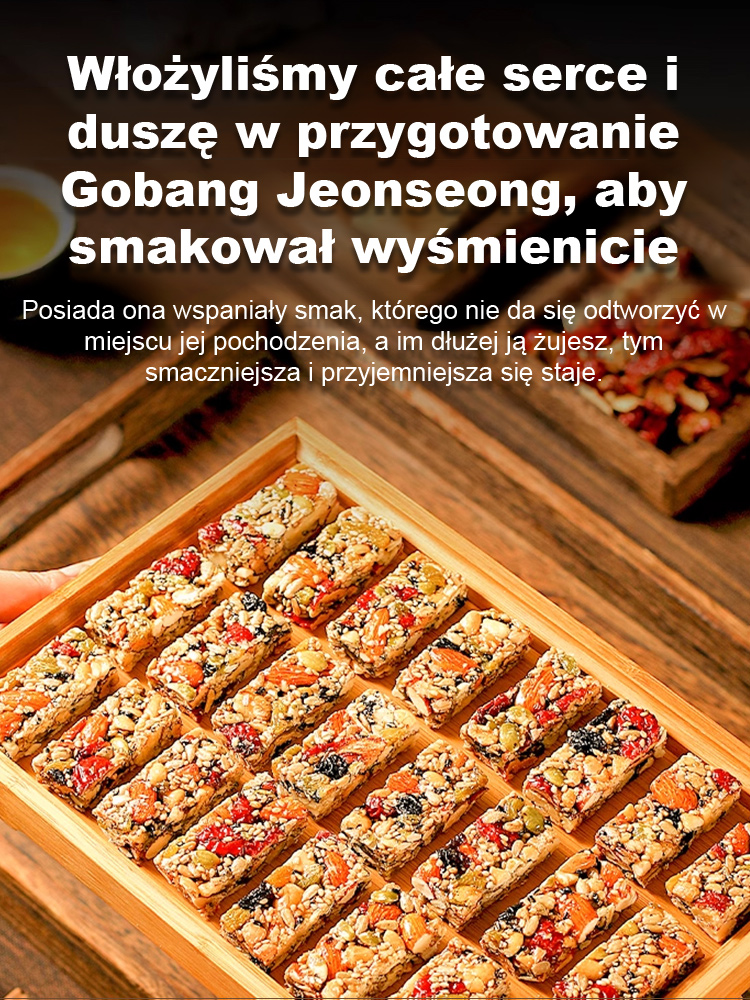 【Bez cukru, długo syty】 Ręcznie robione ciasto z 8 rodzajami orzechów