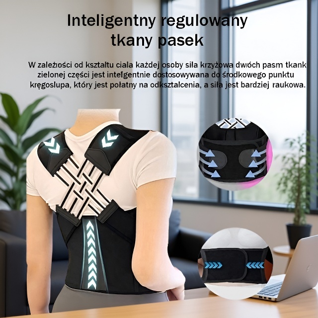 Body Care Essentials Pasy zapobiegające garbieniu się