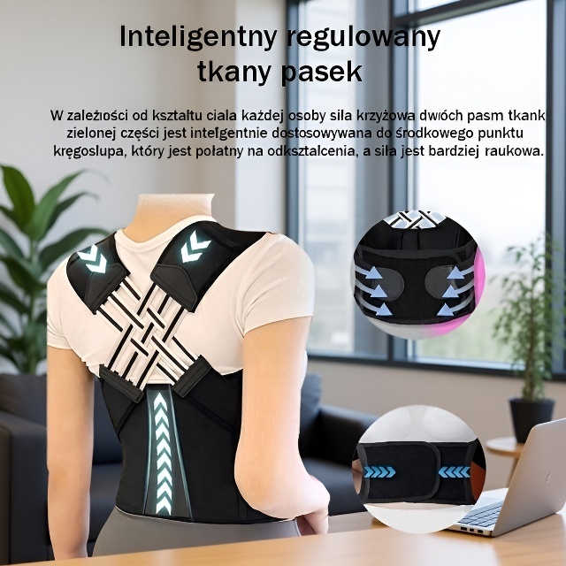 Body Care Essentials Pasy zapobiegające garbieniu się