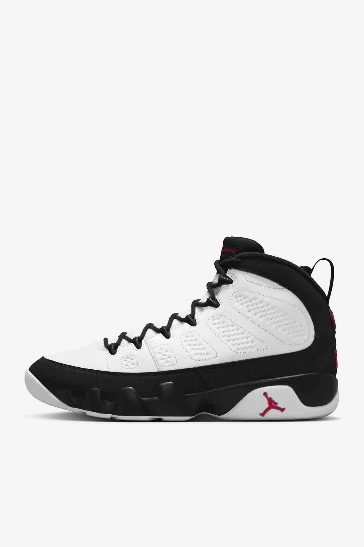 Air Jordan 9 Retro OG - Λευκό/Μαύρο/True Red - 2