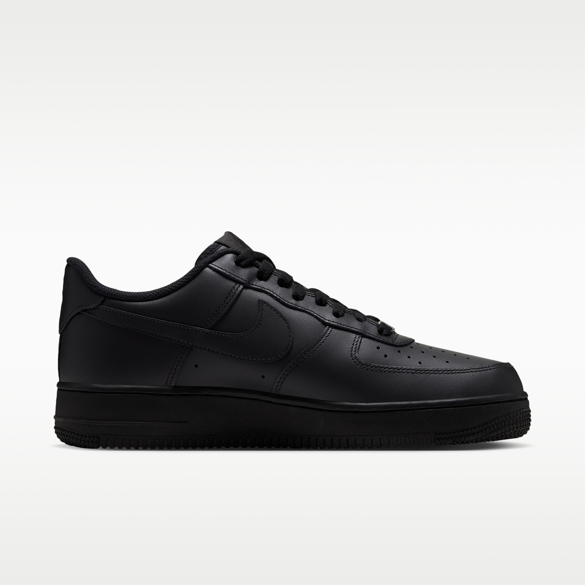Nike Air Force 1 '07 - Μαύρο/Μαύρο - 3