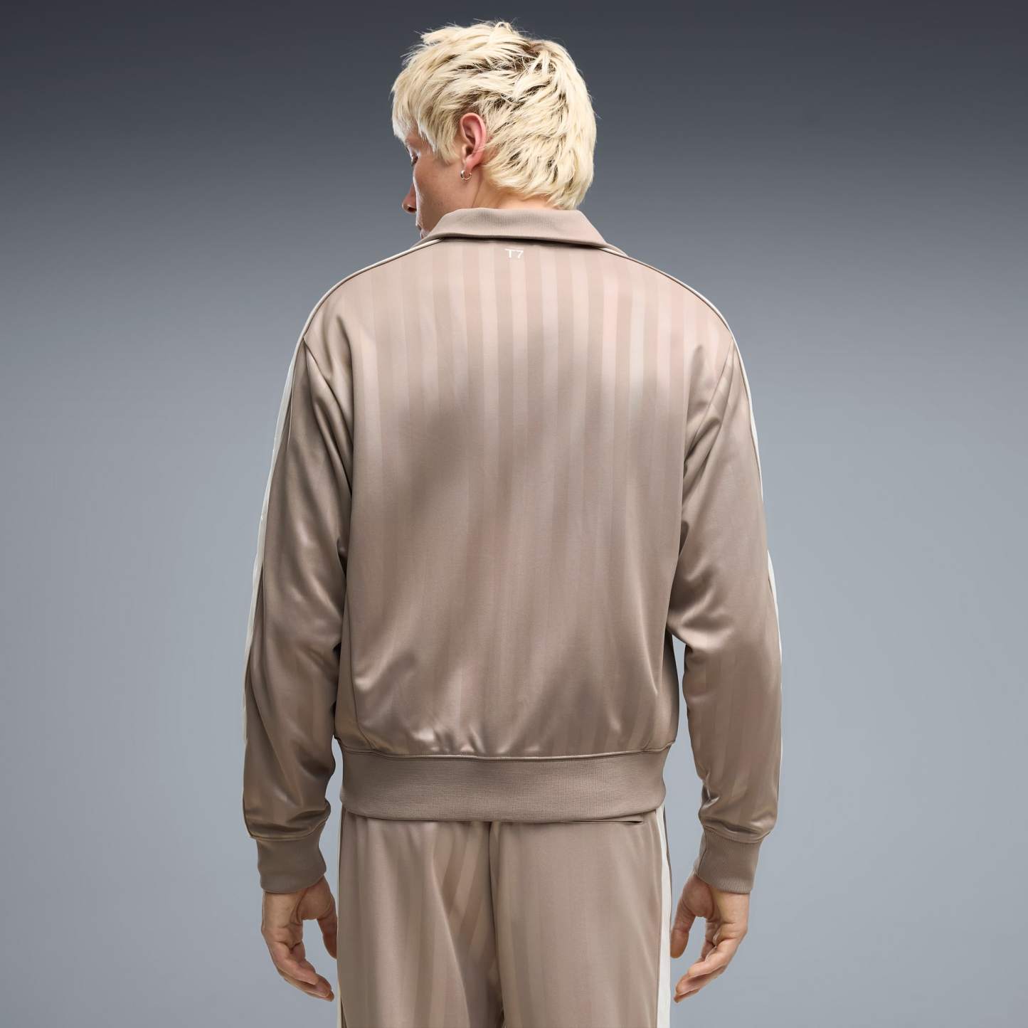 T7 Herren Trainingsjacke - Mouse Gray