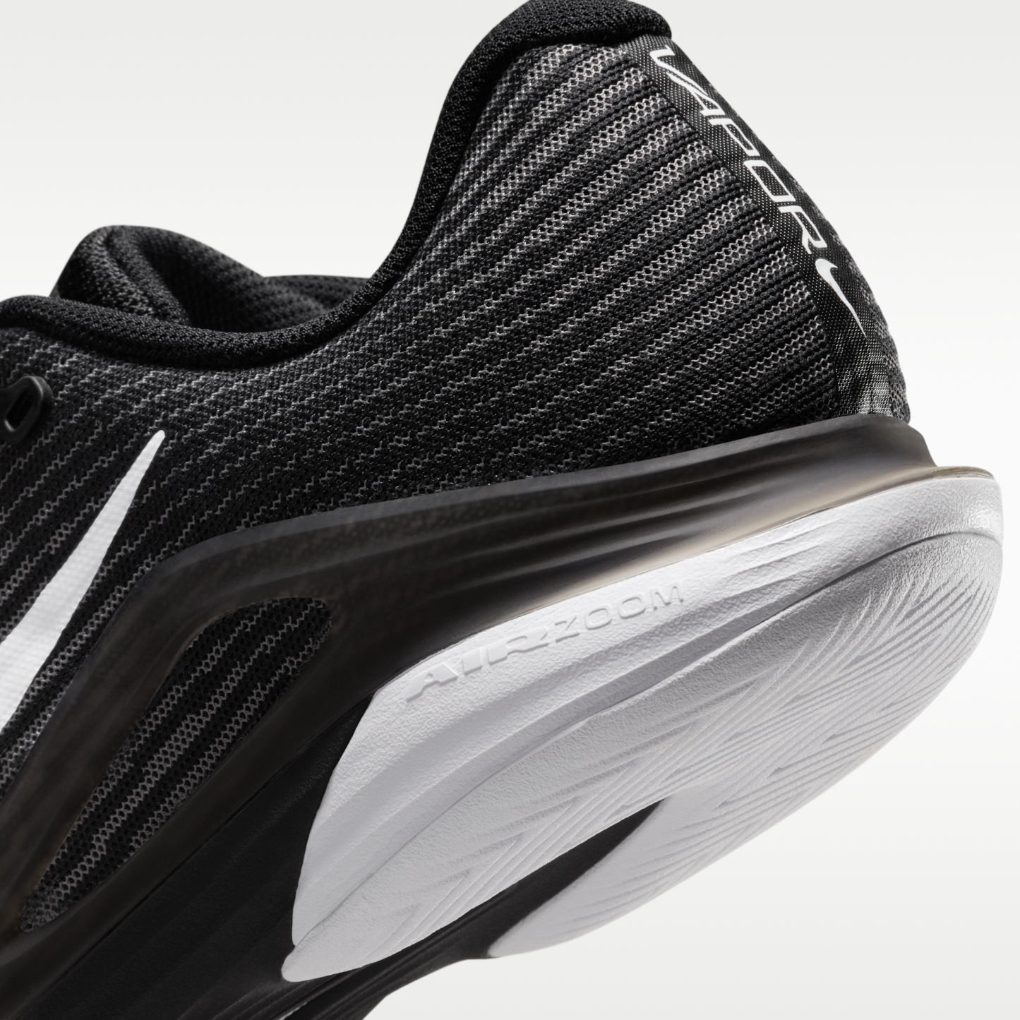 Nike Vapor 12 - Μαύρο/Dark Smoke Grey/Λευκό - 8
