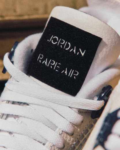 Air Jordan 4 Retro "Tour Yellow" - Λευκό/Dark Blue Grey/Μαύρο/Tour Yellow - 15