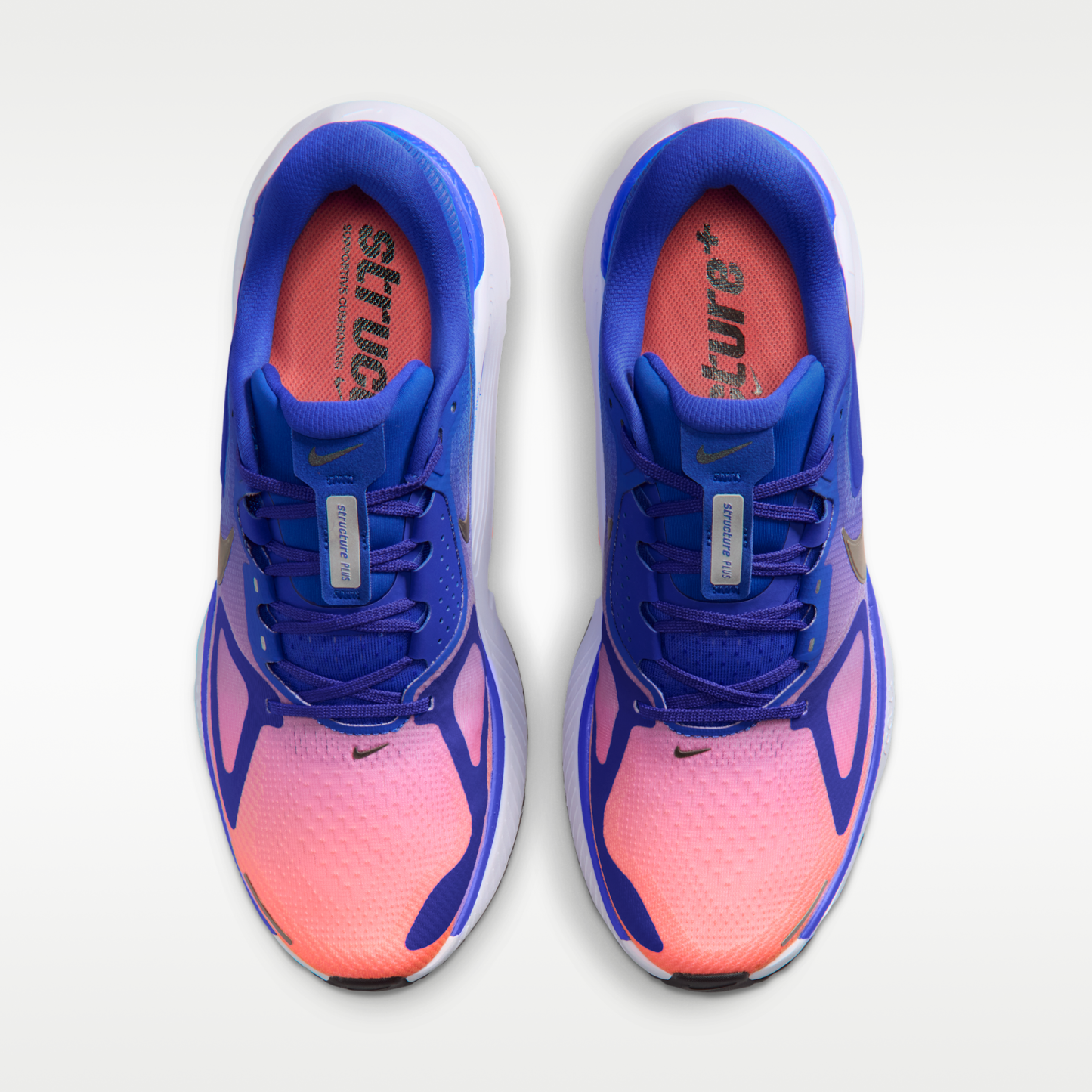 Nike Structure Plus - Racer Blue/Atomic Pink/Λευκό/Μαύρο - 4