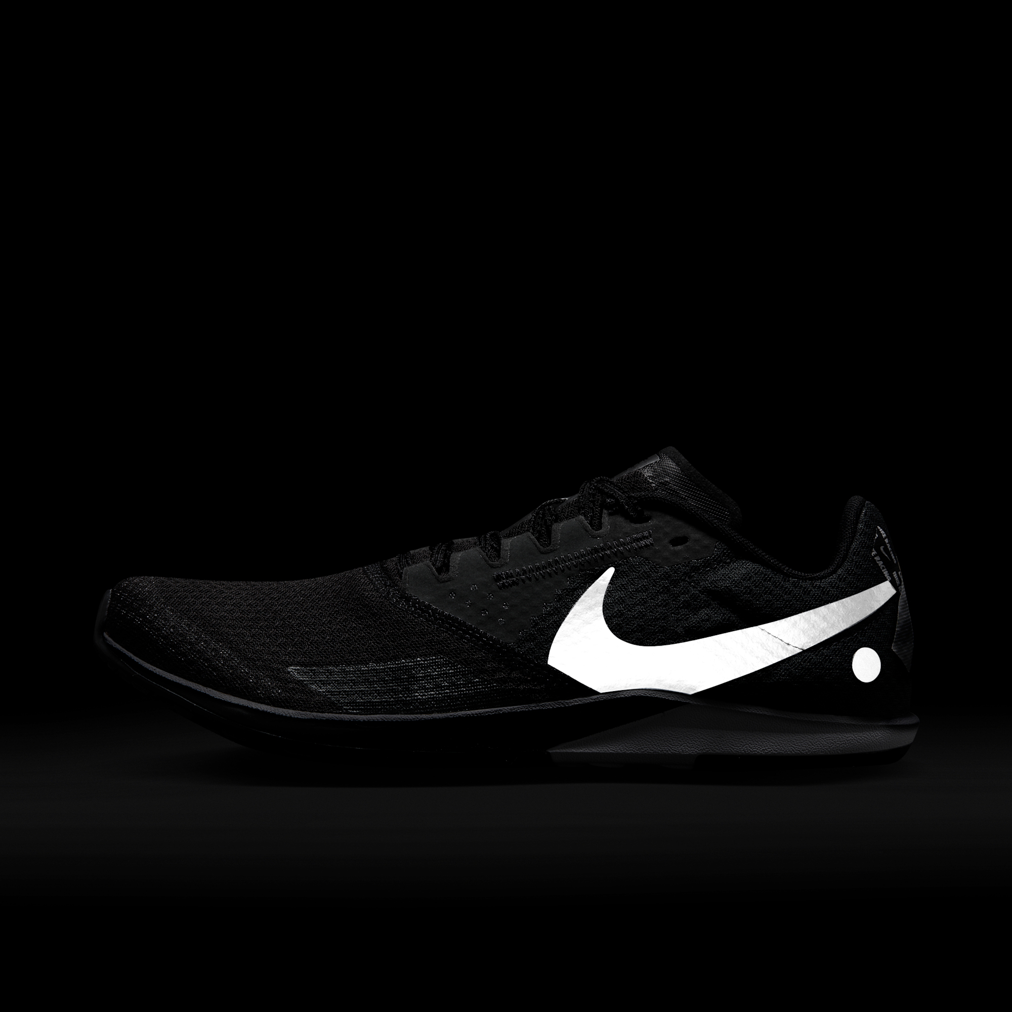 Nike Zoom Rival Waffle 6 - Μαύρο/Dark Smoke Grey/Λευκό/Metallic Silver - 9
