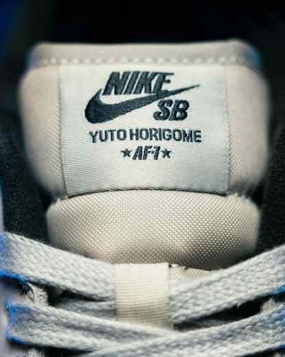 Nike SB Air Force 1 x Yuto - Λευκό/Λευκό/Coconut Milk/Iron Grey - 9