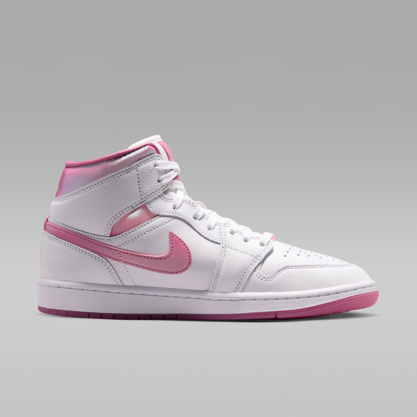 Air Jordan 1 Mid SE - Λευκό/Desert Berry - 3