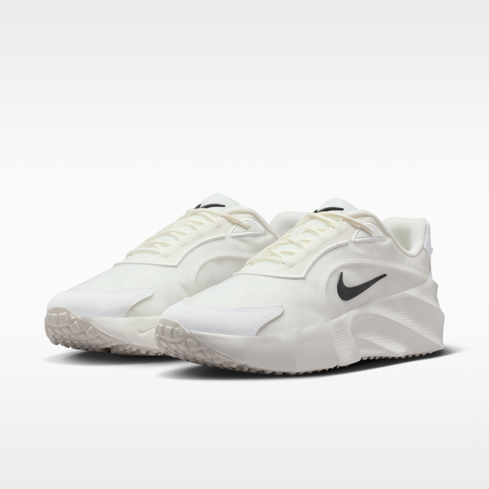 Nike Aura Edge - Summit White/Summit White/Μαύρο - 5