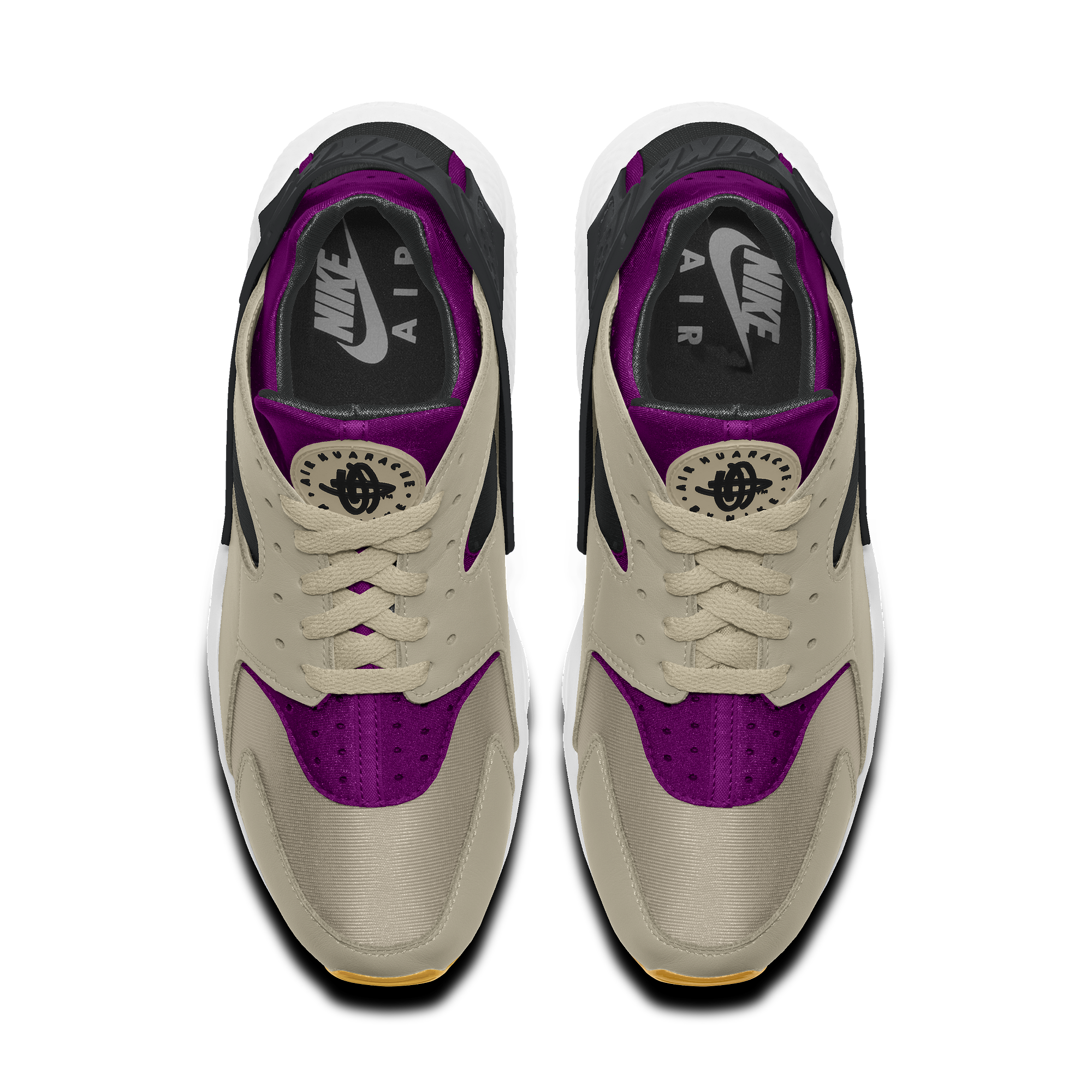 Nike Air Huarache By You - Πολύχρωμο/Πολύχρωμο/Πολύχρωμο (8552613439) - 4