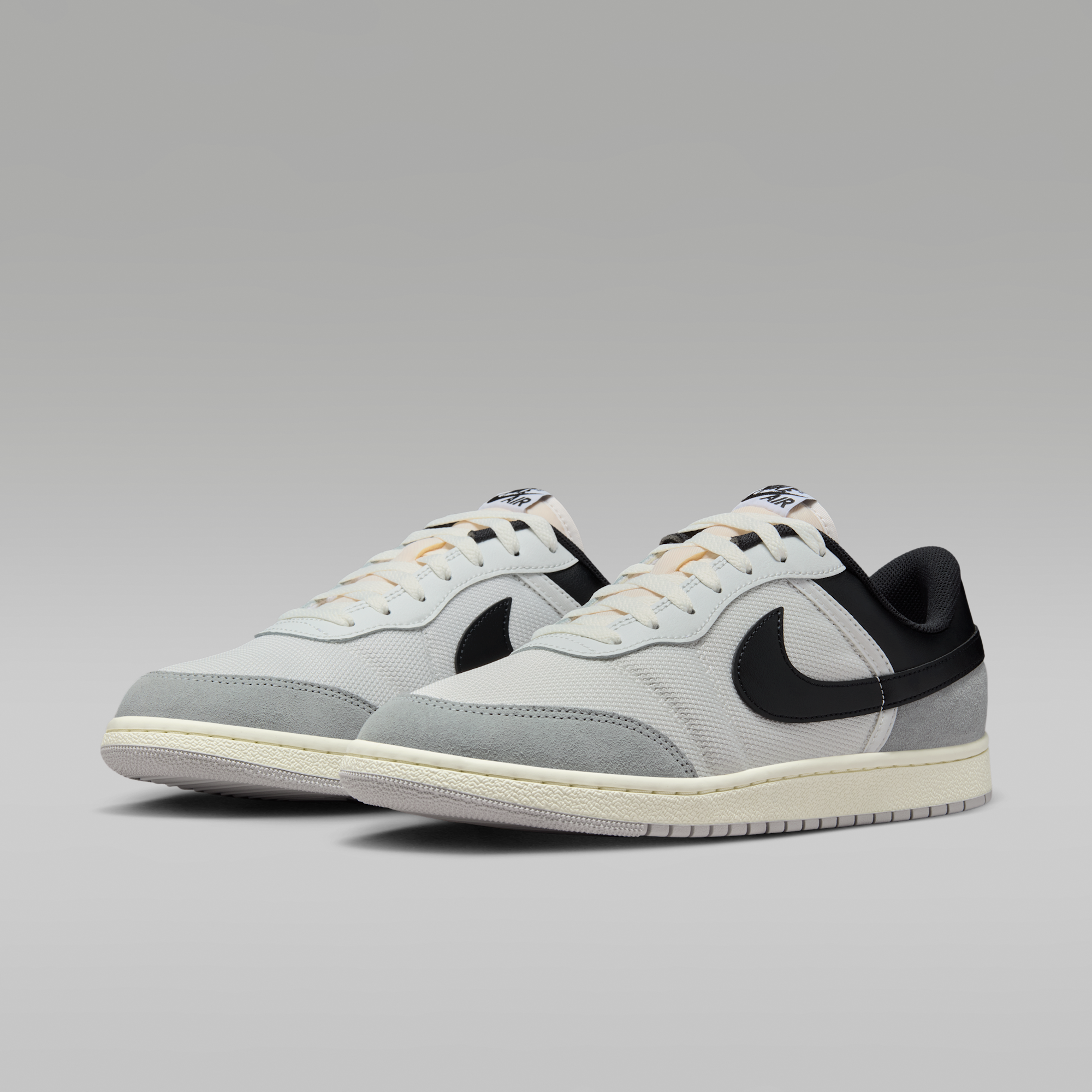 Air Jordan Skyline Low - Summit White/Light Smoke Grey/Neutral Grey/Μαύρο - 5