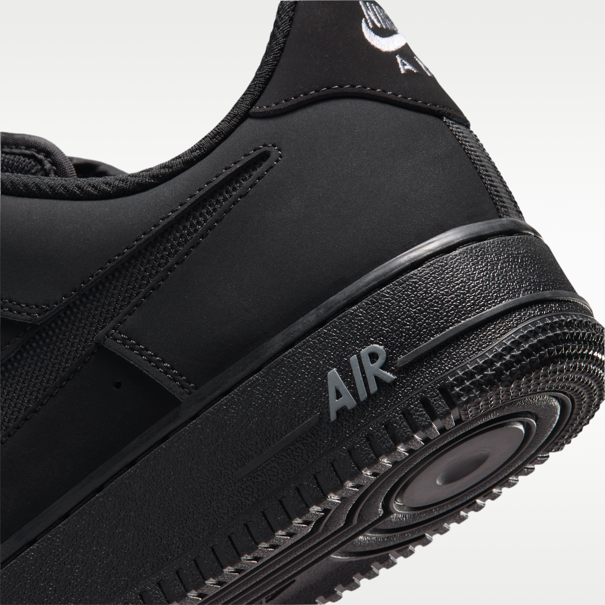 Nike Air Force 1 '07 LV8 - Μαύρο/Cool Grey/Cool Grey - 8