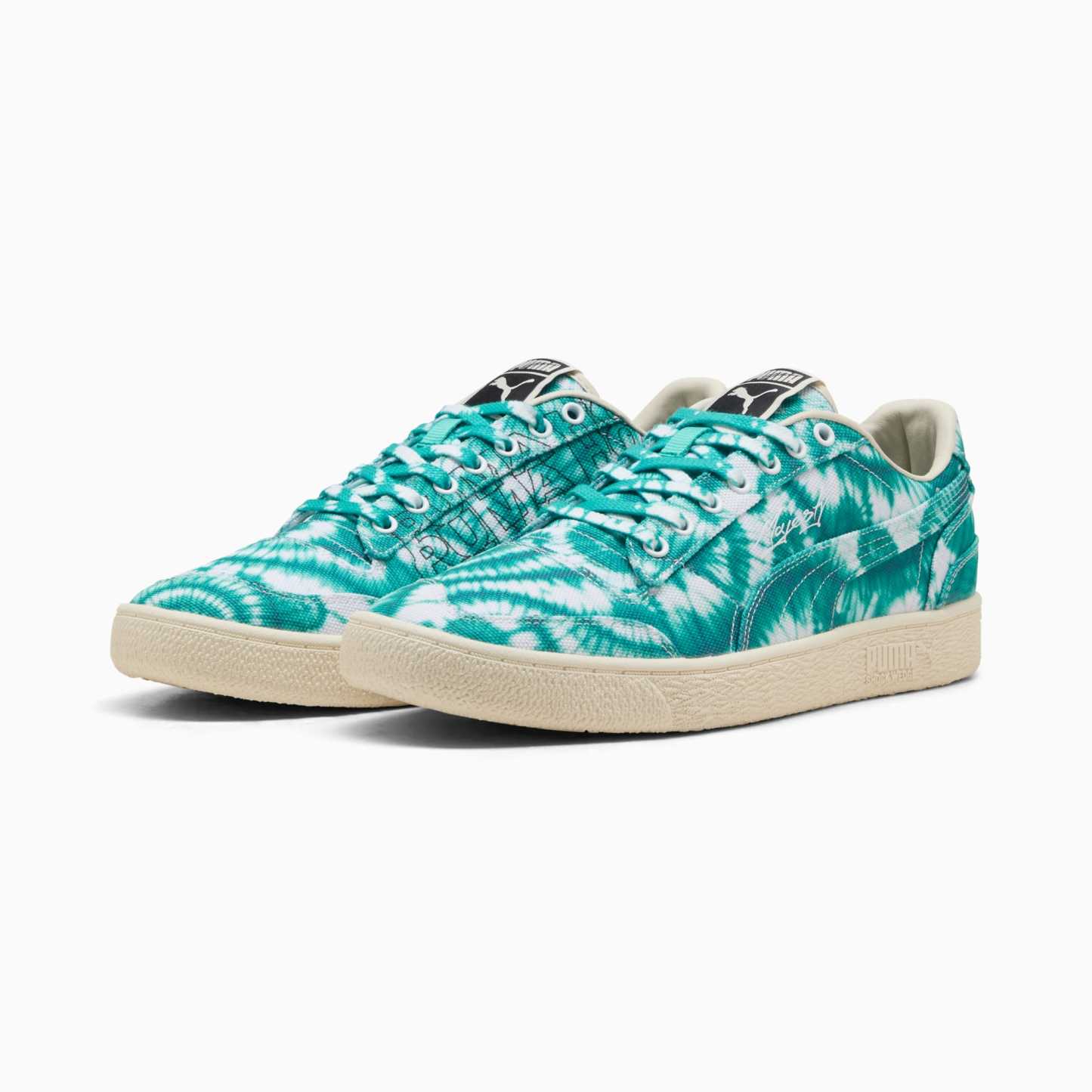 Majesty What The Fun Sneakers Unisex - PUMA White-Vibrant Green-Emerald Ice