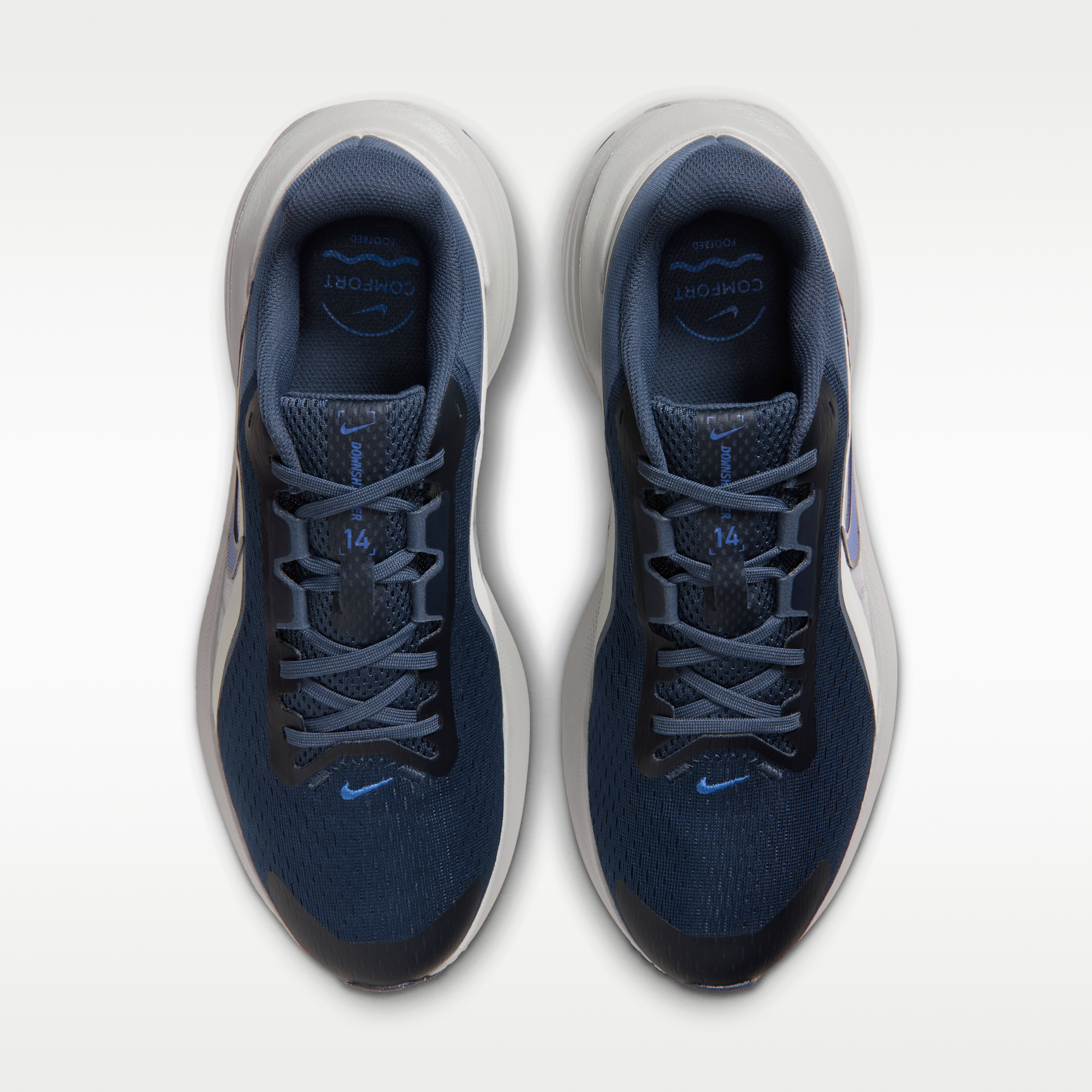 Nike Downshifter 14 - Dark Slate/Grey Mist/Smokey Blue/Racer Blue - 4
