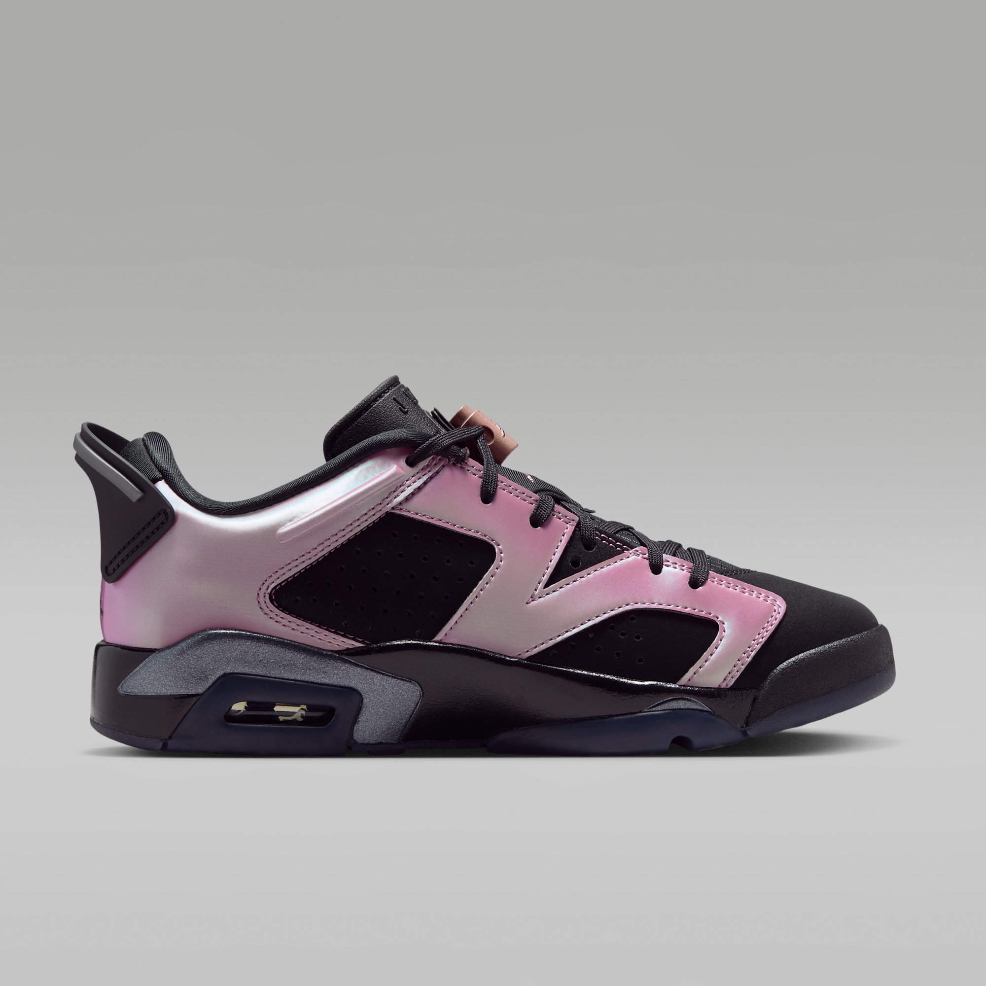 Air Jordan 6 Retro Low "Metamorphosis" - Μαύρο/Desert Berry/Μαύρο - 3