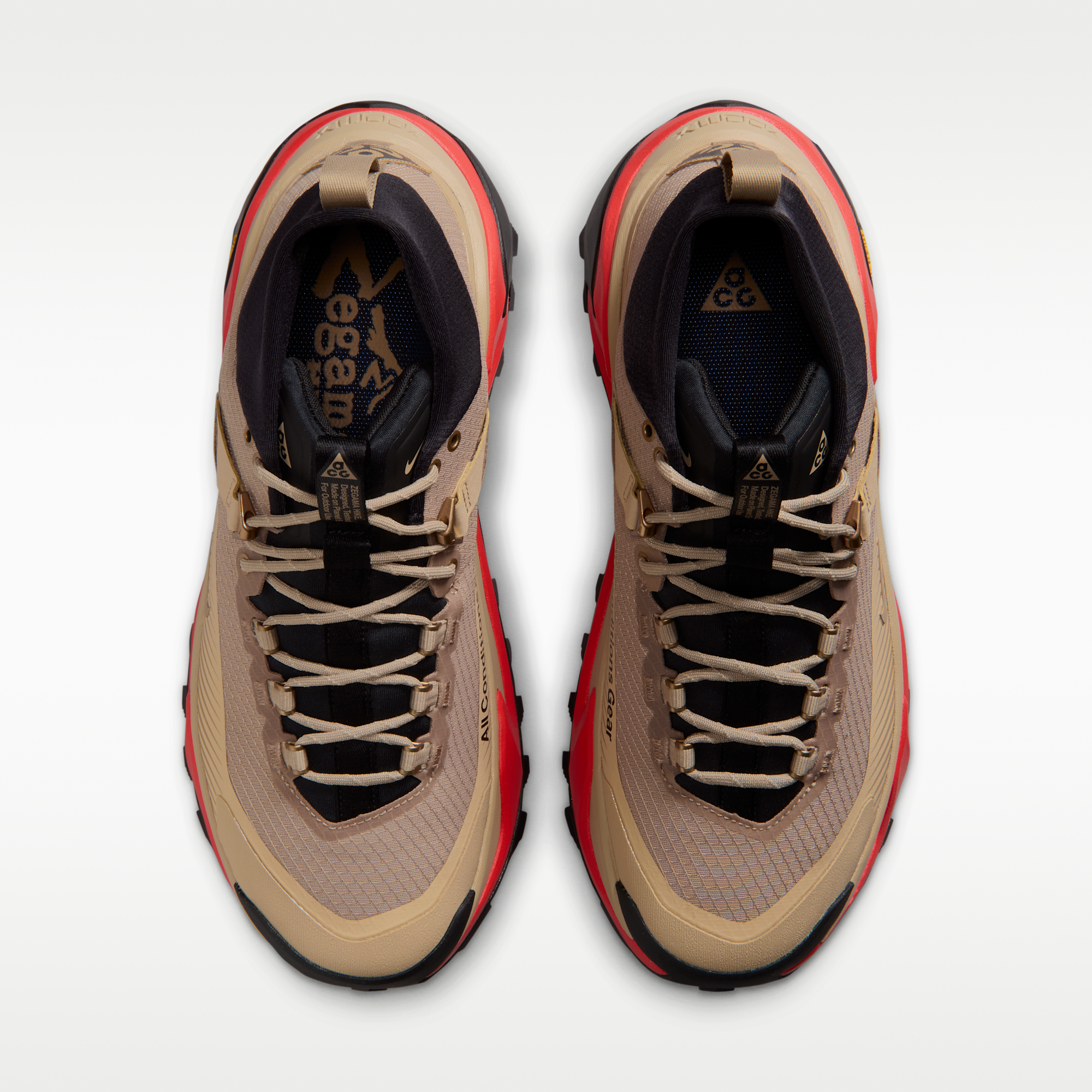 ACG Zegama Hike - British Khaki/Linen/Light Crimson/British Khaki - 4