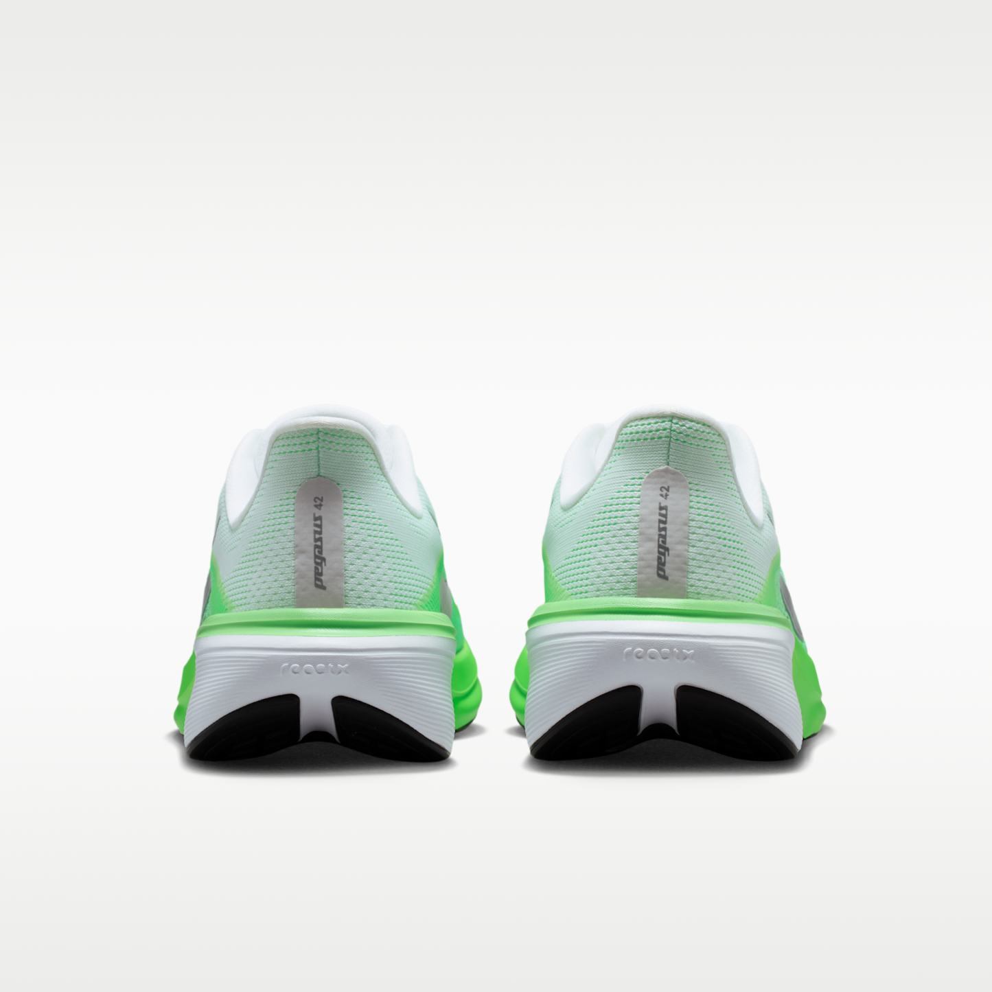 Nike Pegasus 42 - Λευκό/Green Strike/Illusion Green/Metallic Silver - 6