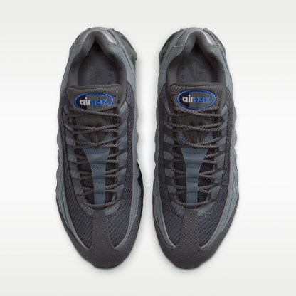 Nike Air Max 95 Big Bubble - Smoke Grey/Anthracite/Μαύρο/Racer Blue - 4
