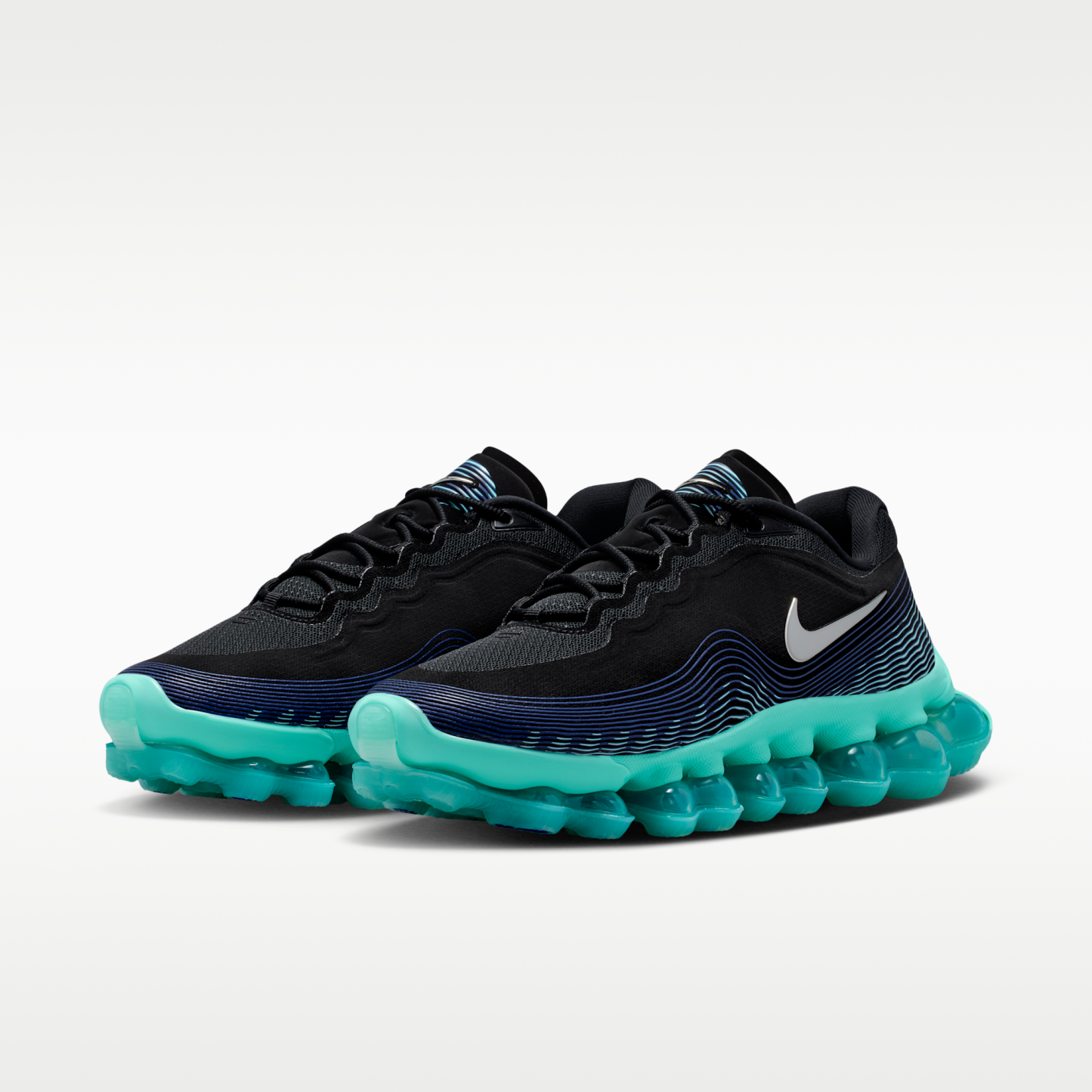 Nike Air Liquid Max - Μαύρο/Radiant Blue/Aurora Green/Chrome - 5