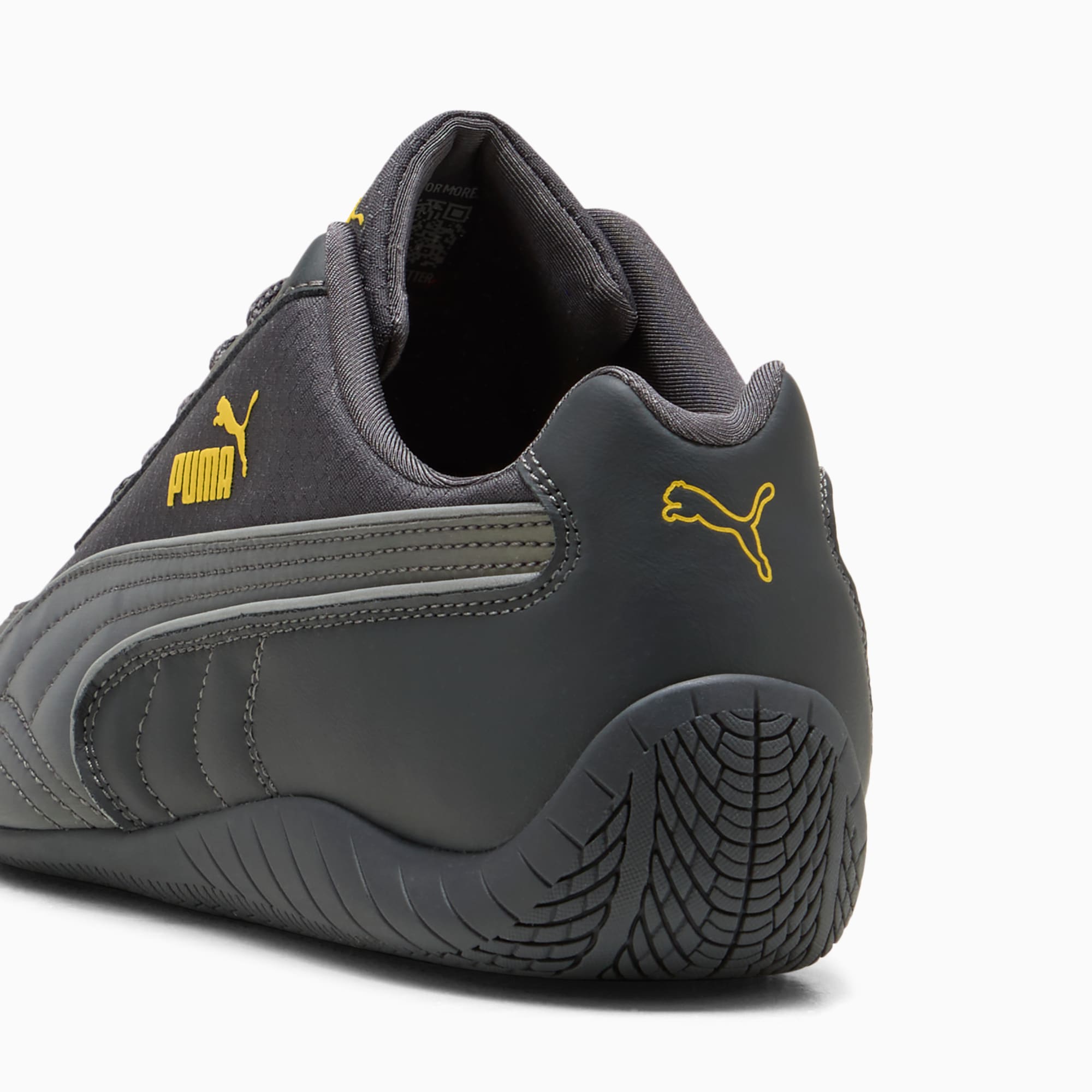 Speedcat Sneakers Unisex - Moody Gray-Bright Mango Yellow