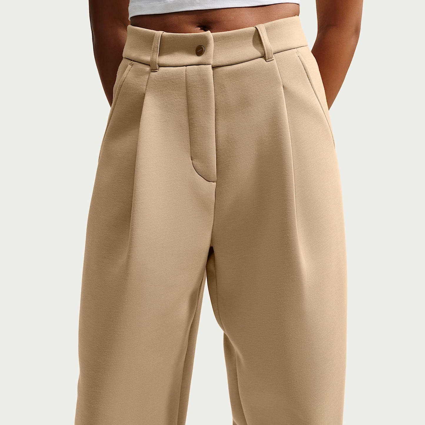 Nike Pregame Fleece - Nike Pregame Fleece weite Hose mit mittelhohem Bund (Damen)