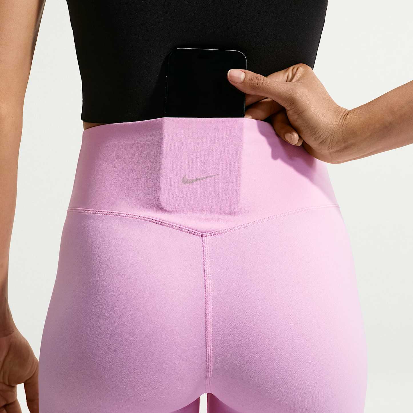 Nike Zenvy - Nike Zenvy Leggings in voller Länge mit hohem Bund und ohne Frontnaht (Damen)