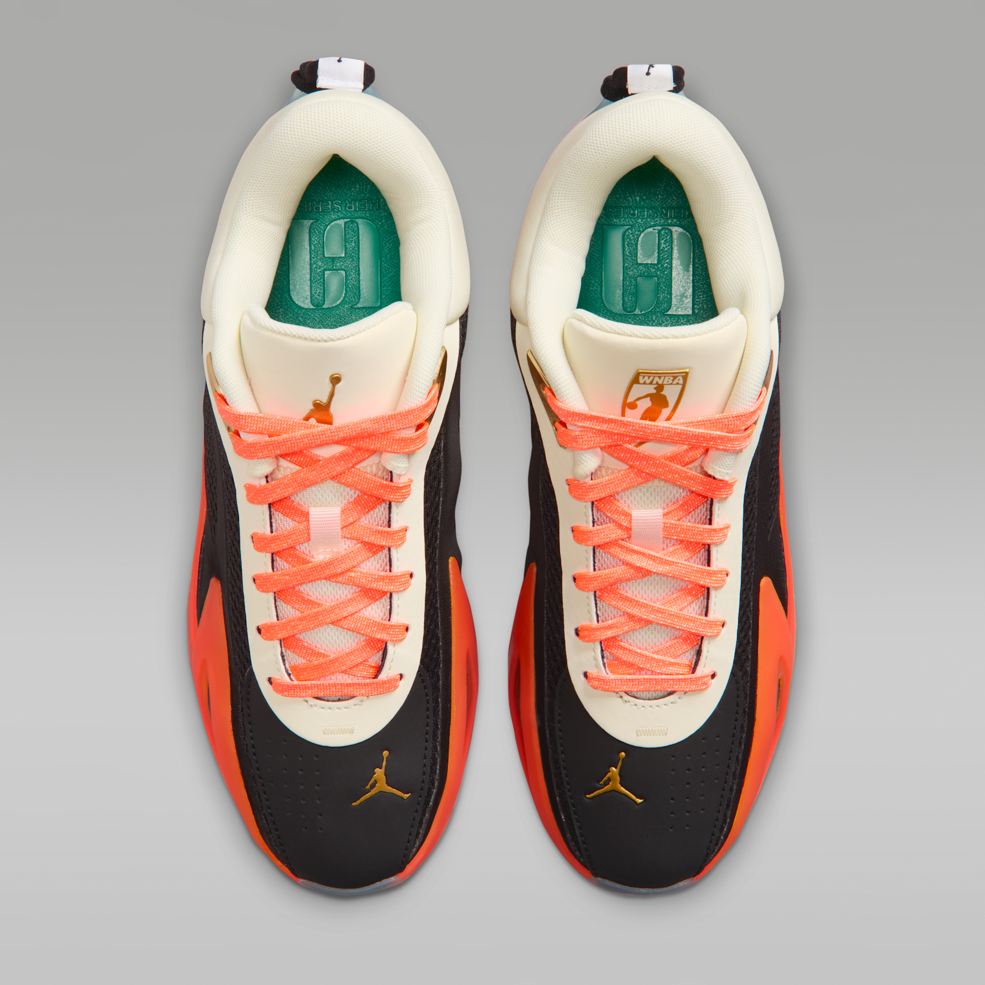 Jordan Heir Series 2 "Birds of Paradise" - Μαύρο/Metallic Gold/Total Orange/Coconut Milk - 4