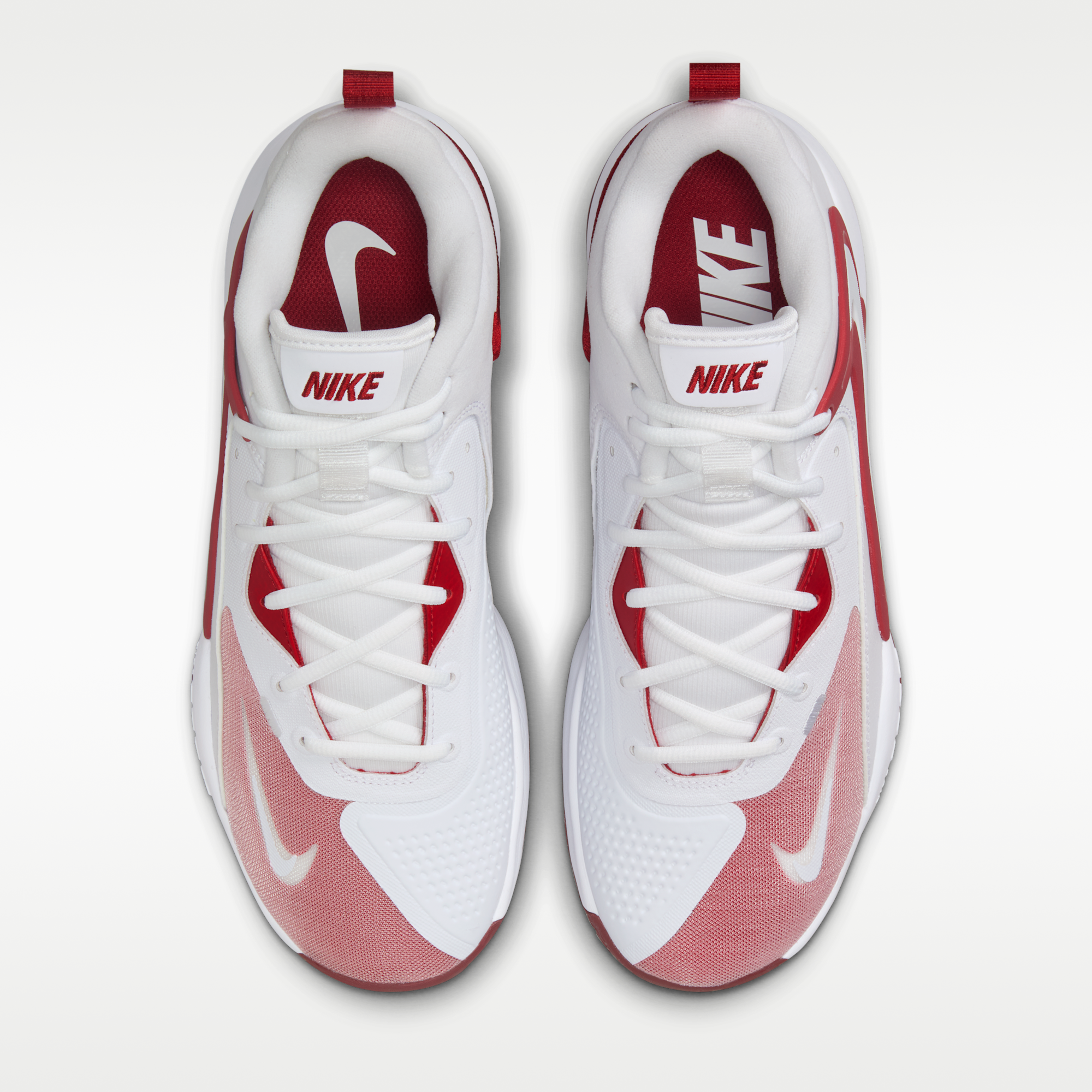 Nike HyperSet 2 - Λευκό/Team Crimson/Λευκό - 4