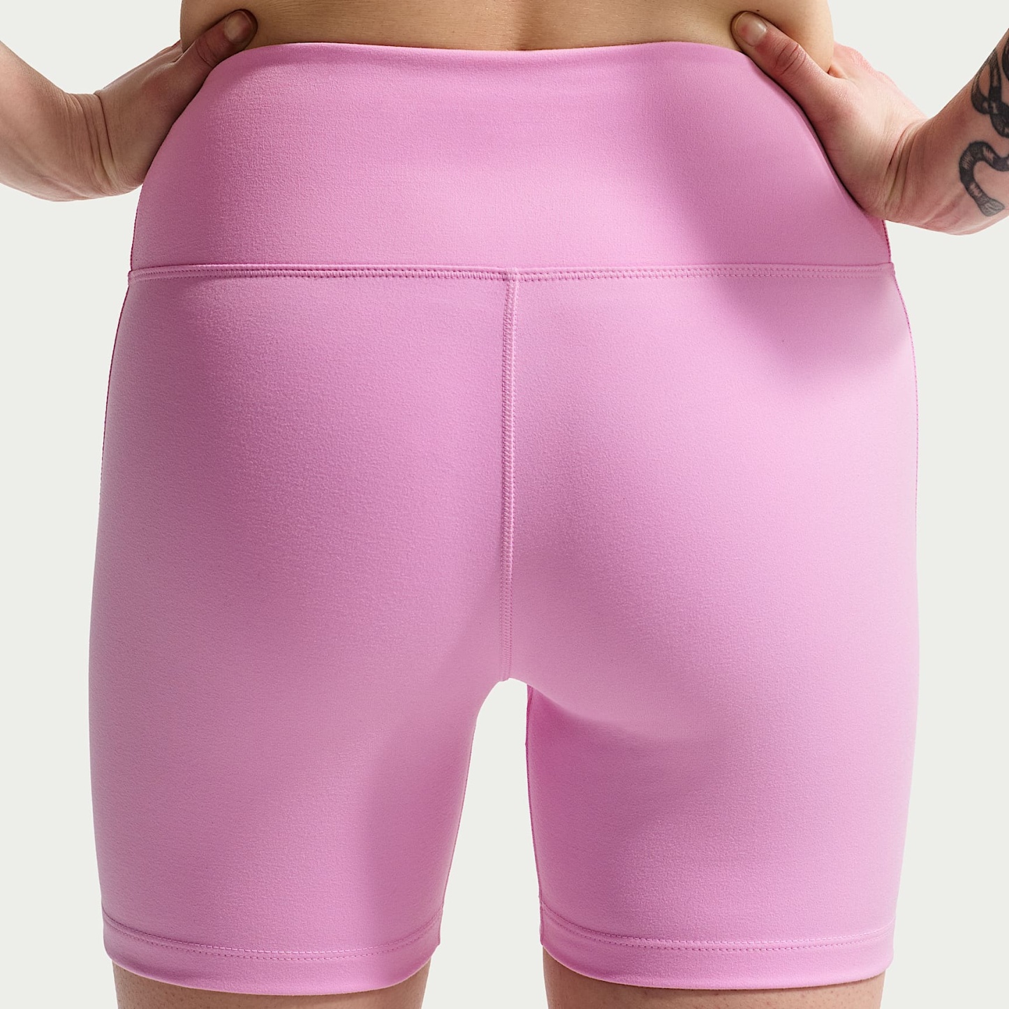 Nike One - Nike One Bike Shorts mit hohem Bund für Damen (ca. 12,5 cm)