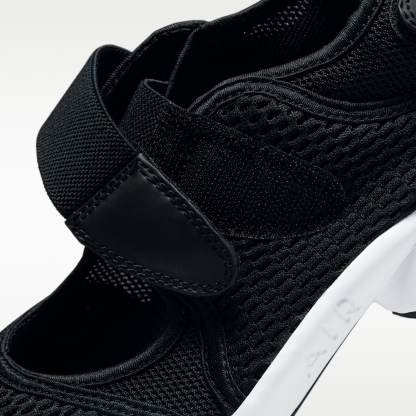 Nike Air Rift Breathe - Μαύρο/Λευκό/Cool Grey - 9