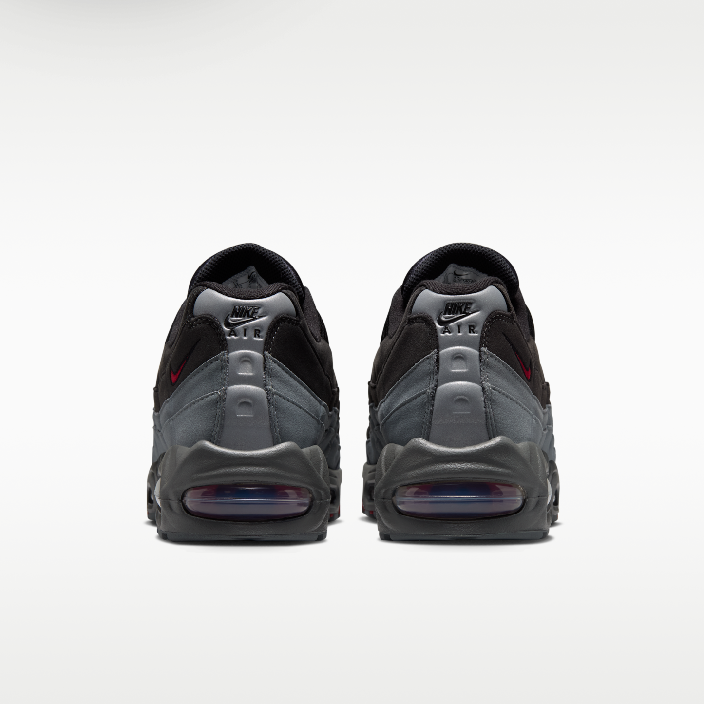 Nike Air Max 95 Big Bubble "OG" - Μαύρο/Smoke Grey/Dark Smoke Grey/Tough Red - 6