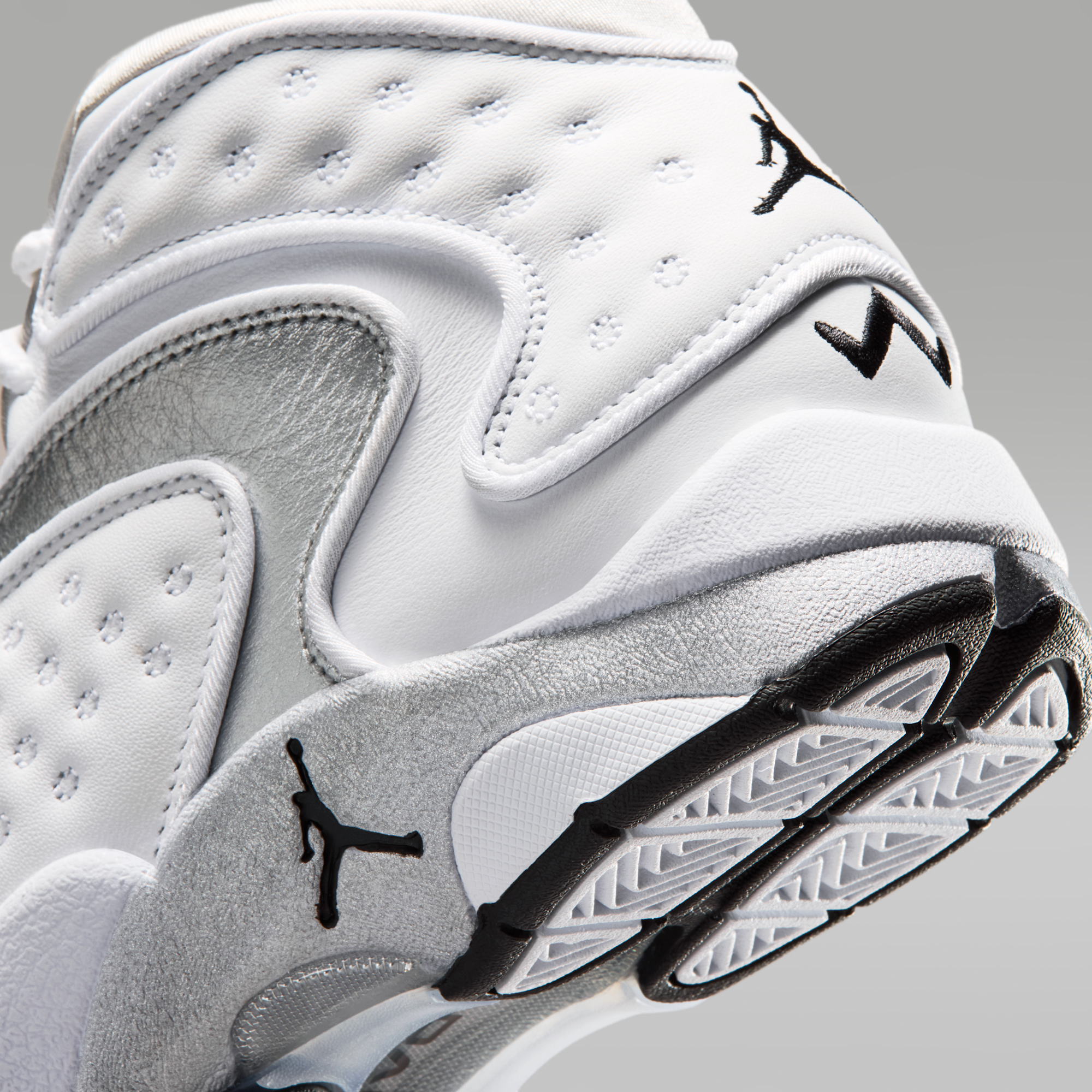 Air Jordan OG - Λευκό/Μαύρο/Metallic Silver - 8