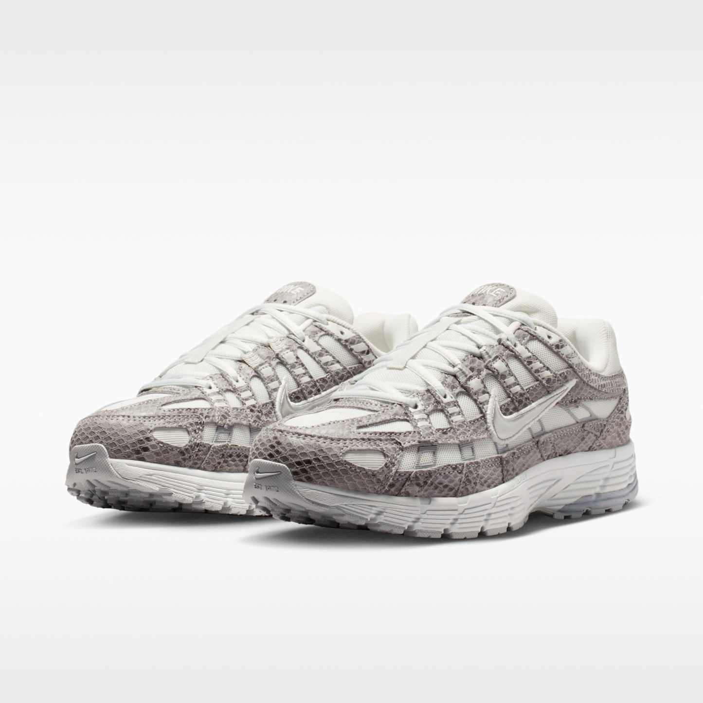 Nike P-6000 - Off White/Μαύρο/Cool Grey/Metallic Silver - 5