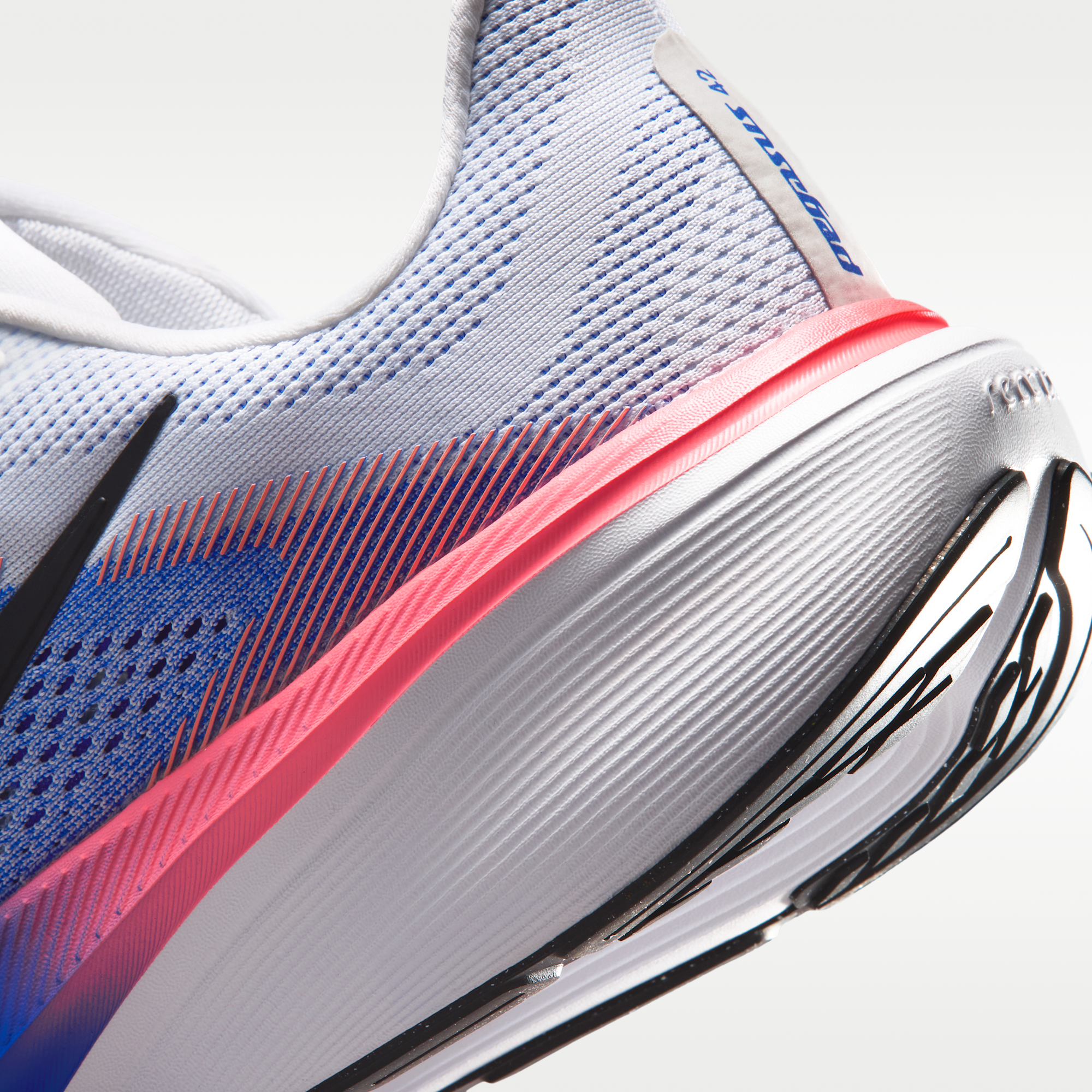 Nike Pegasus 42 - Λευκό/Racer Blue/Atomic Pink/Μαύρο - 8