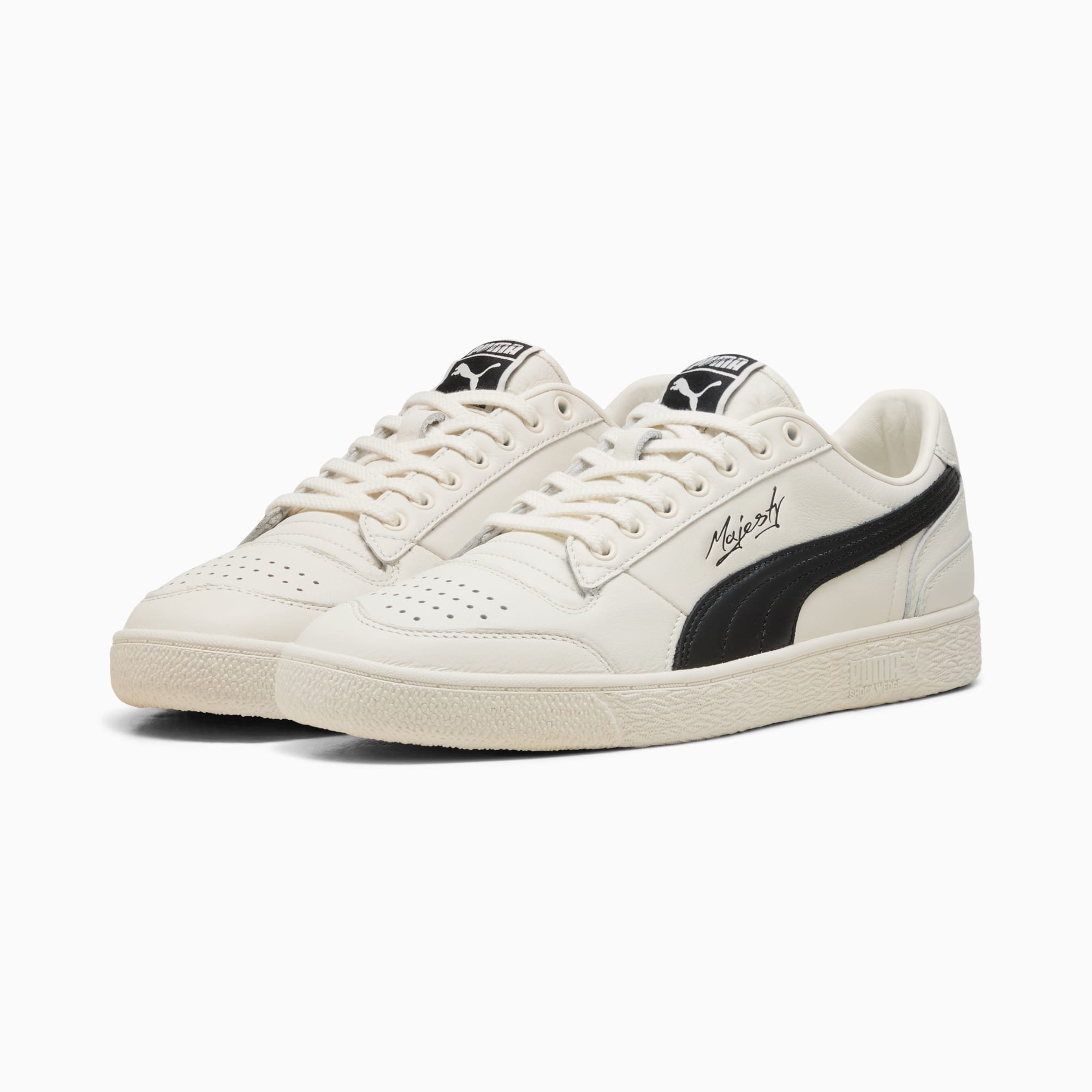 Majesty Sneakers Unisex - Warm White-PUMA Black