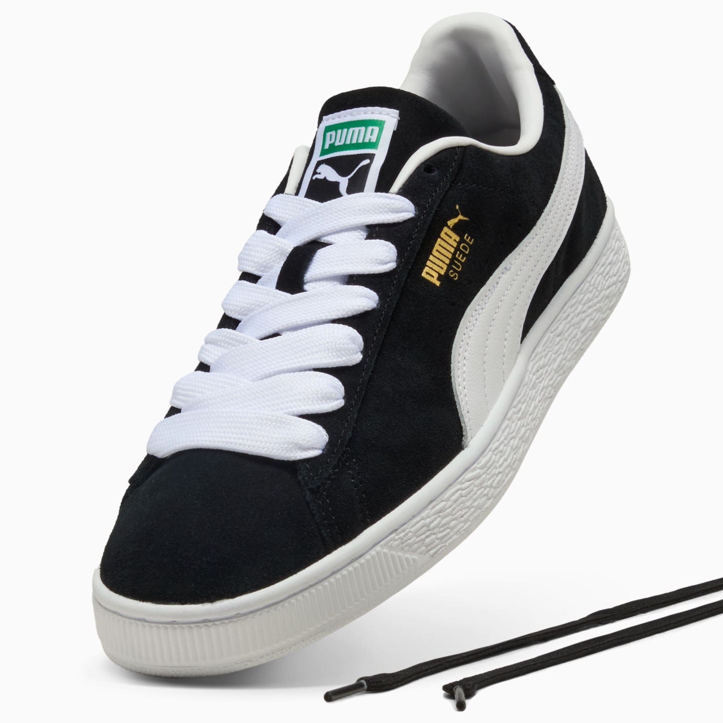 Suede Classic Sneakers Unisex - PUMA Black-PUMA White