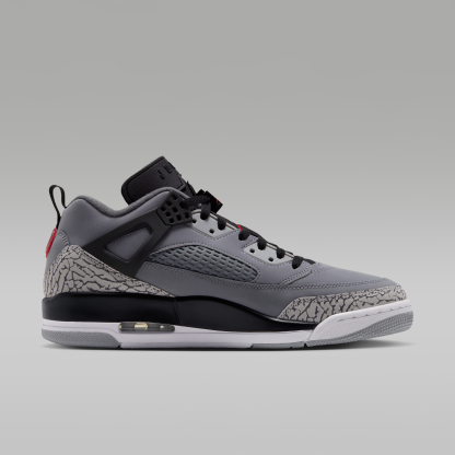 Jordan Spizike Low - Cool Grey/Μαύρο/Wolf Grey/University Red - 3