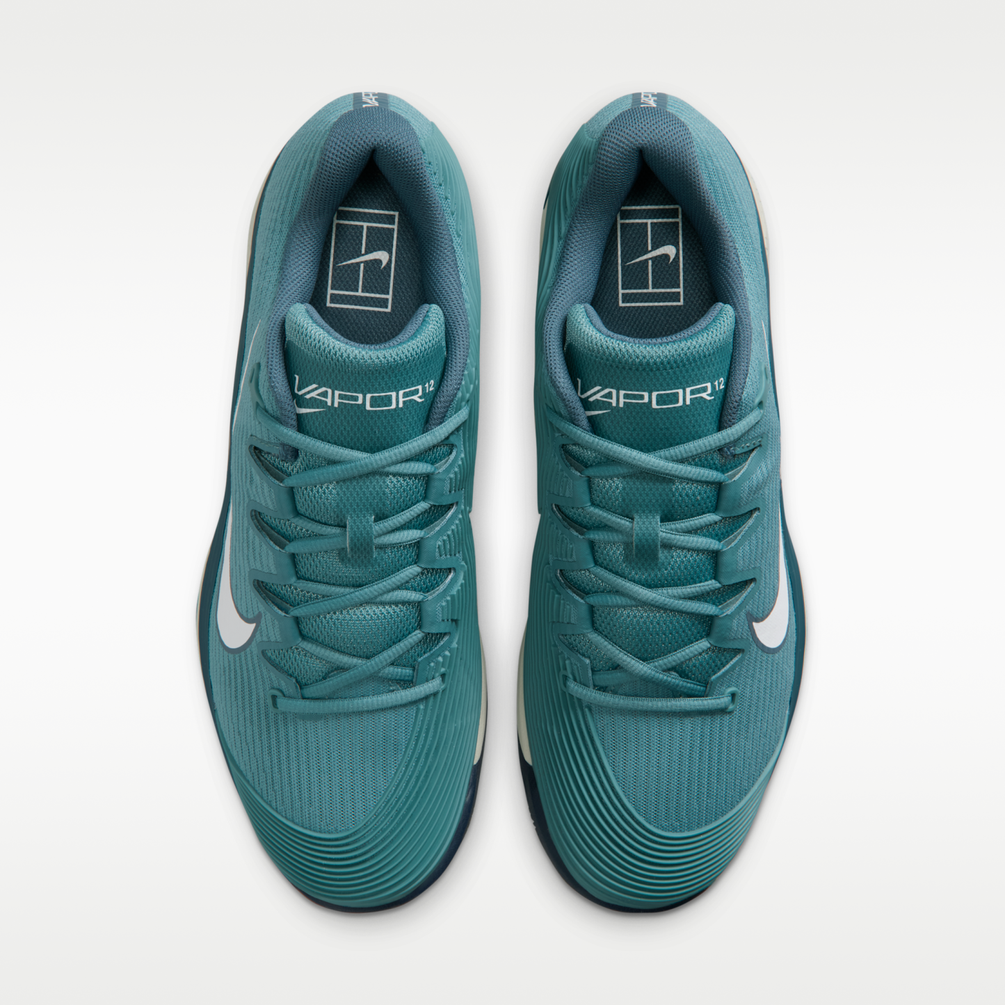 Nike Vapor 12 - Smokey Blue/Light Bone/New Slate/Λευκό - 4