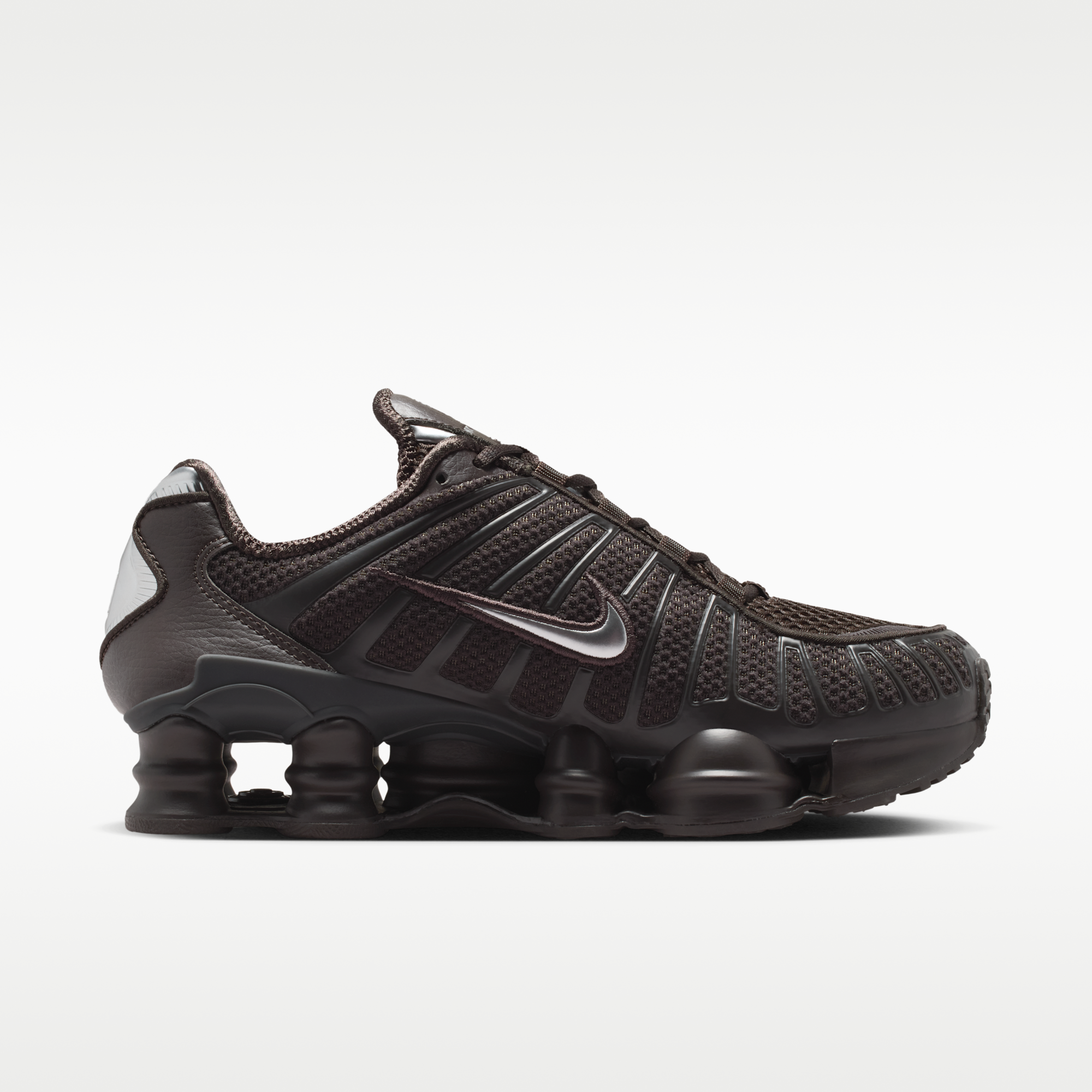 Nike Shox TL - Velvet Brown/Metallic Silver - 3