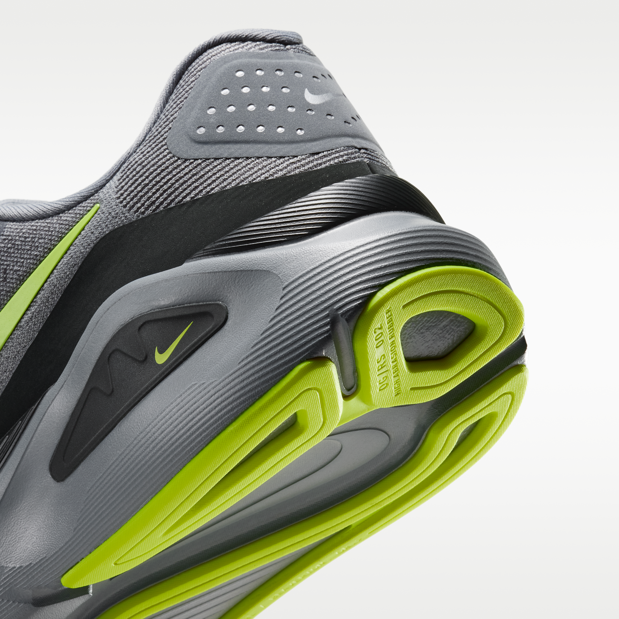 Nike Structure 26 - Cool Grey/Dark Smoke Grey/Λευκό/Lemon Venom - 8