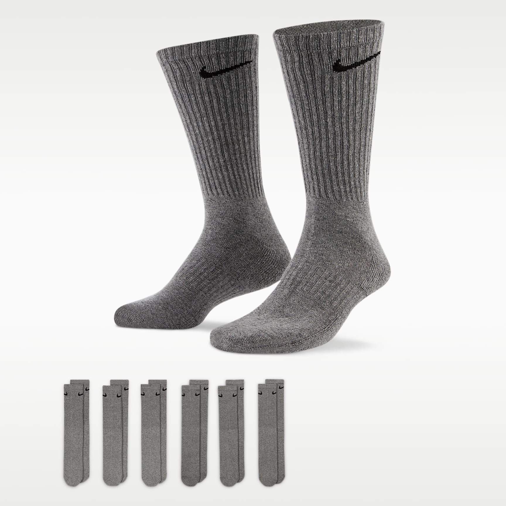 Nike Everyday Cushioned - Nike Everyday Cushioned Crew-Trainingssocken (6 Paar)