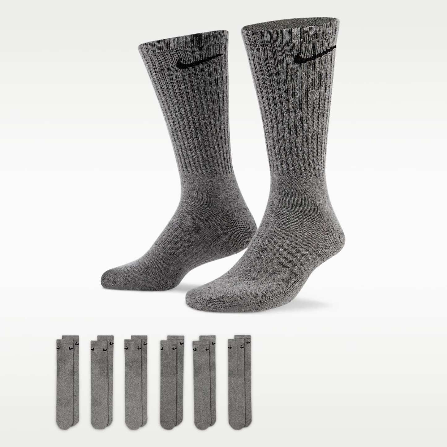 Nike Everyday Cushioned - Nike Everyday Cushioned Crew-Trainingssocken (6 Paar)