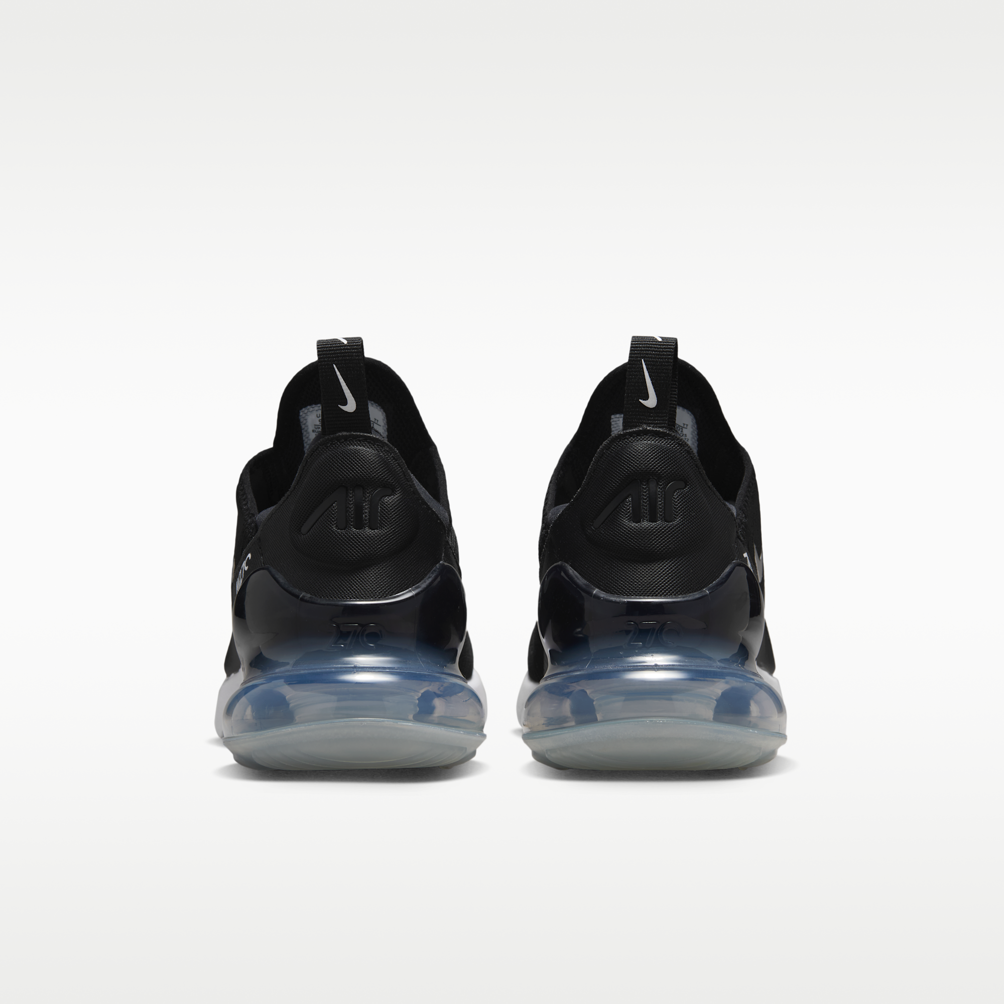 Nike Air Max 270 - Μαύρο/Λευκό/Metallic Silver - 6