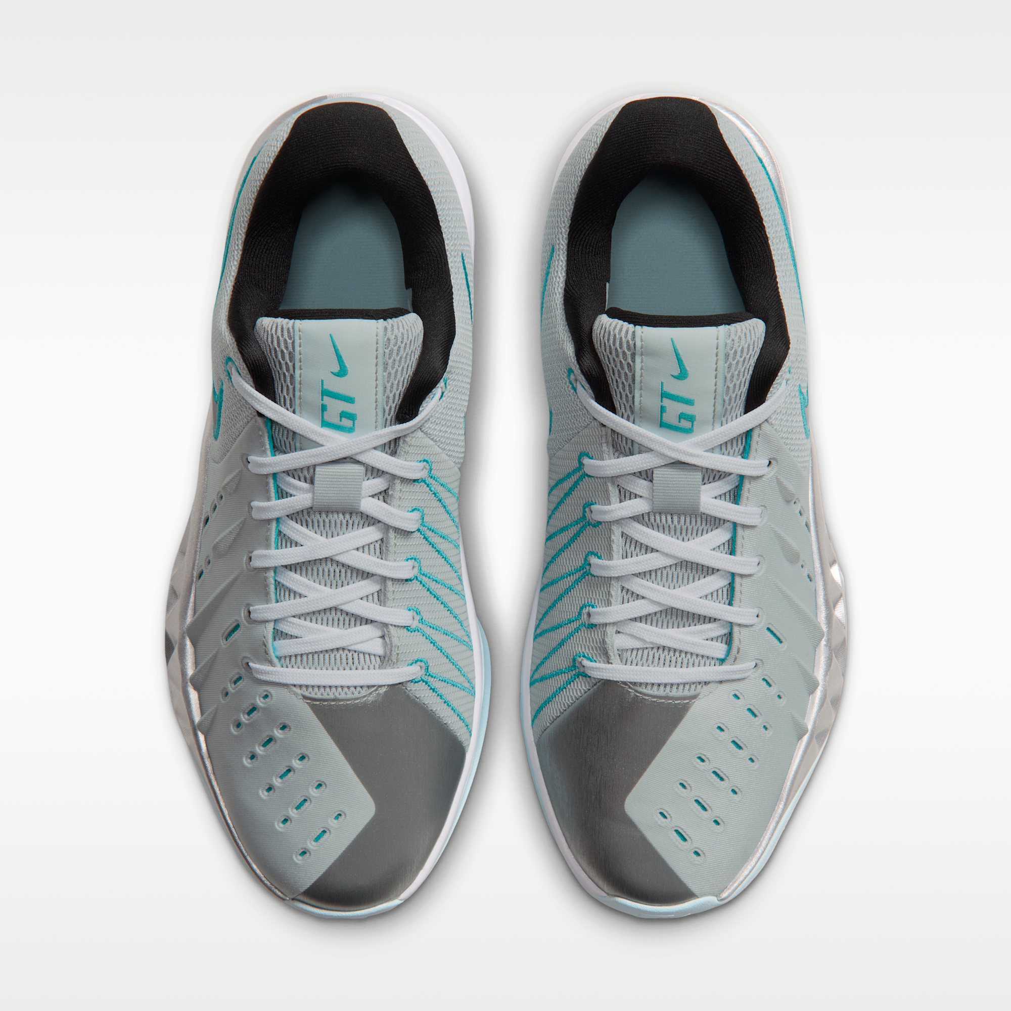 Nike G.T. Cut Academy 2 - Pure Platinum/Dusty Cactus/Glacier Blue/Metallic Silver - 4