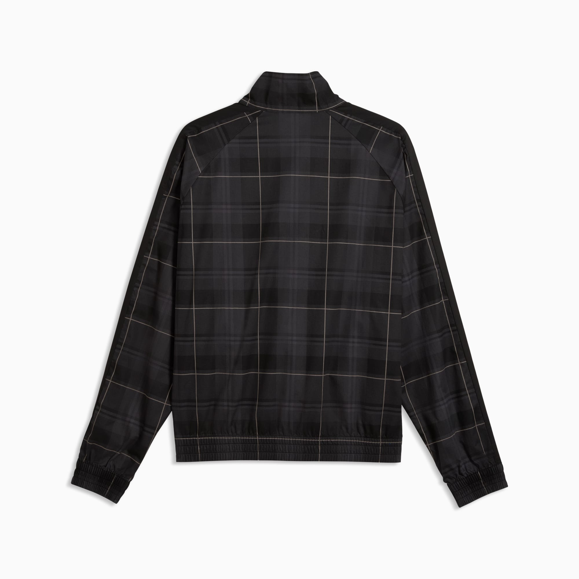 T7 Relaxed Tartan Trainingsjacke Herren - PUMA Black