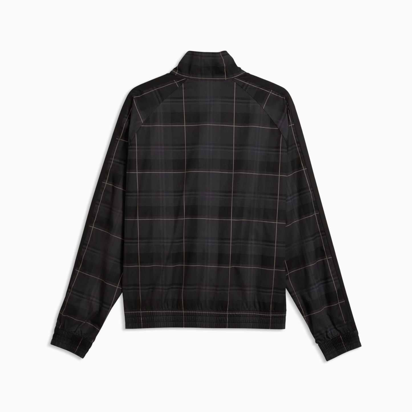 T7 Relaxed Tartan Trainingsjacke Herren - PUMA Black