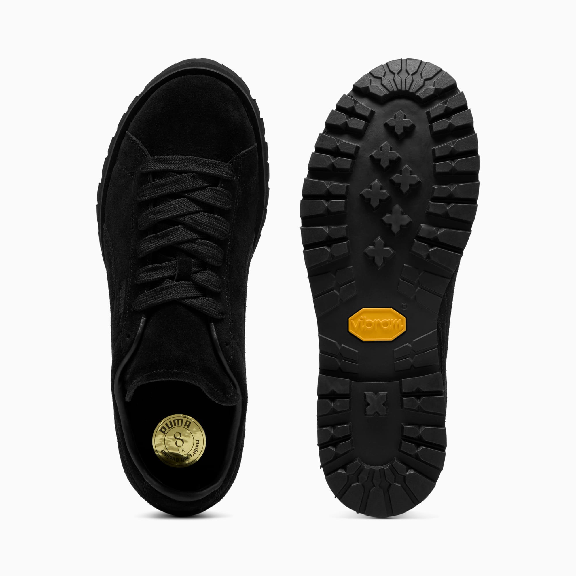 Suede Vibram® Sneakers Unisex - PUMA Black