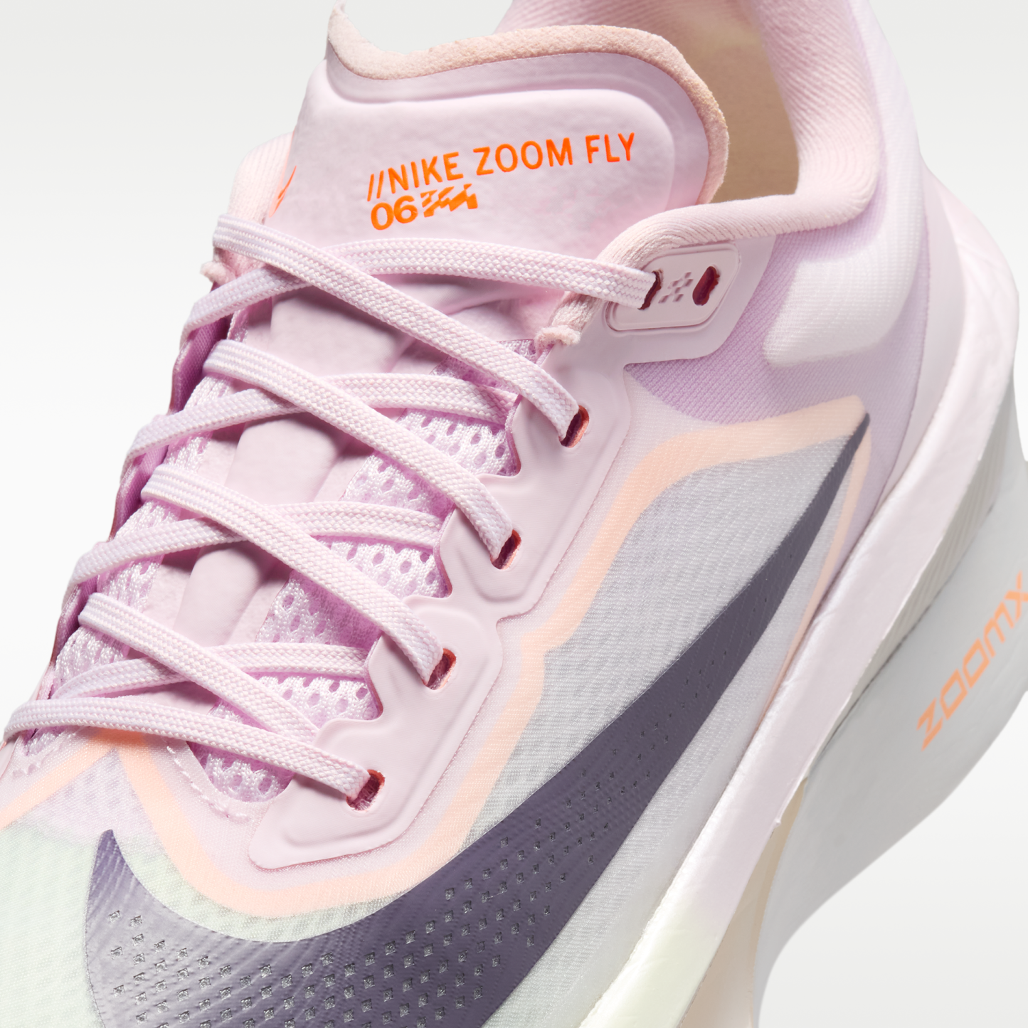 Nike Zoom Fly 6 - Bleached Lilac/Volt Tint/Hyper Crimson/Purple Dynasty - 7